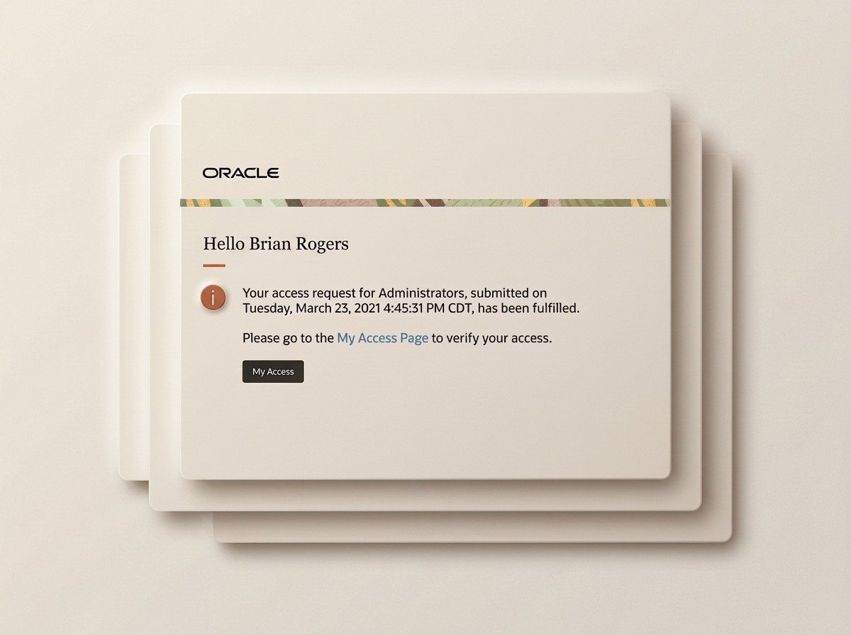 OCI Notification System Redesign case study cover